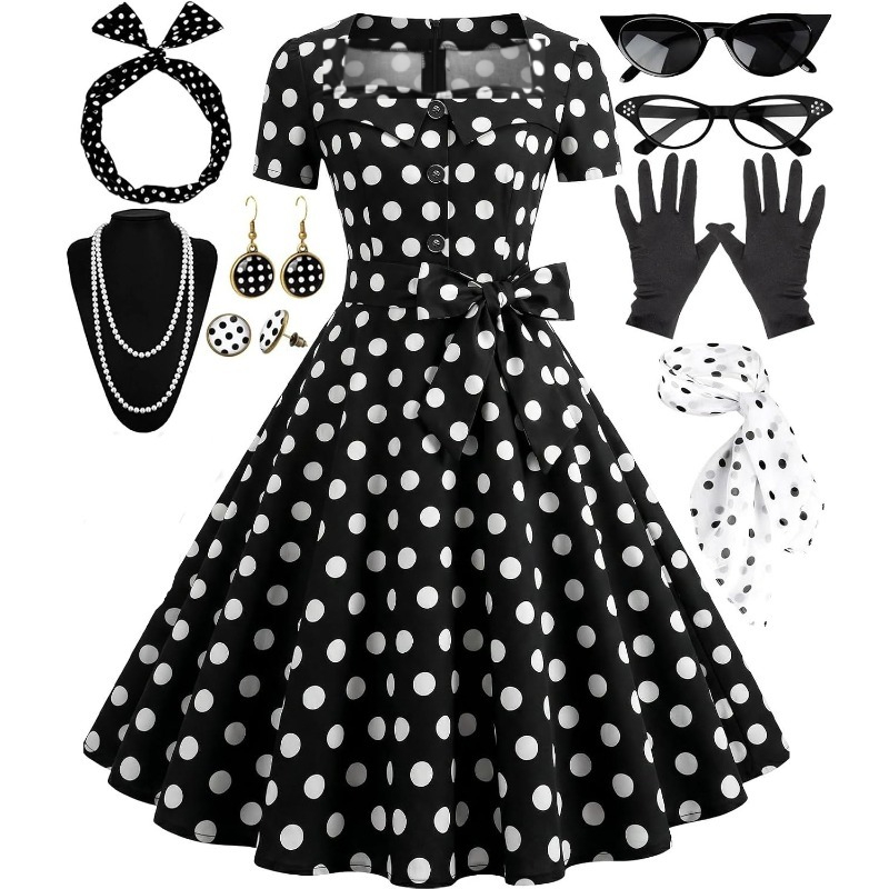 Women'S Accessories In The 1950S - Vestidos Vintage Elegantes dos Anos 1950