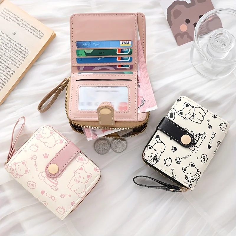 Women'S Accessories Wallet - Carteira Feminina Porta-Moedas com Estampa de