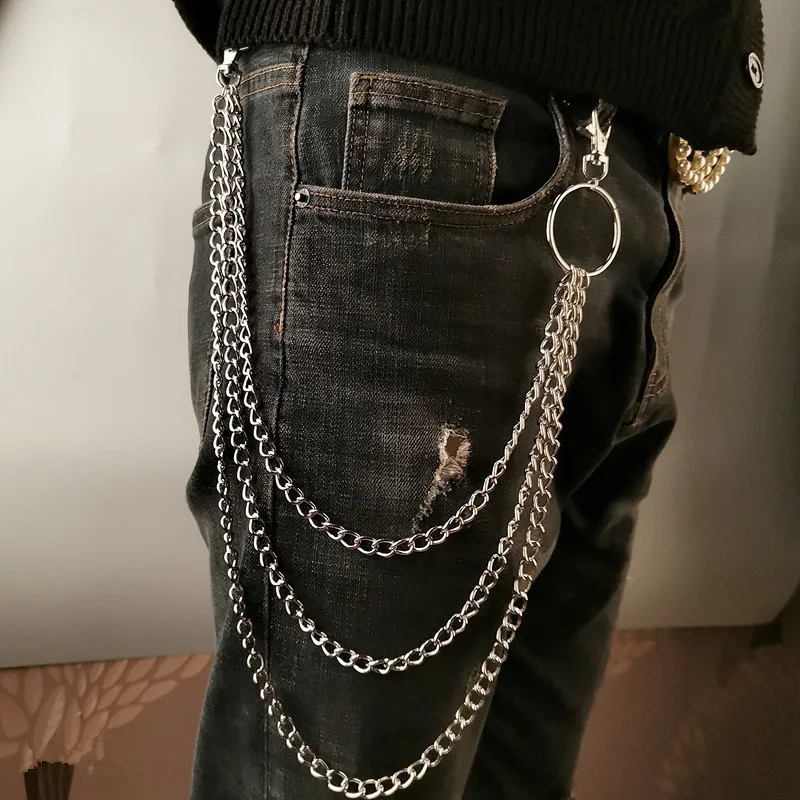 Women'S Accessories Wallet - Cinto de Corrente Metálica em Camadas