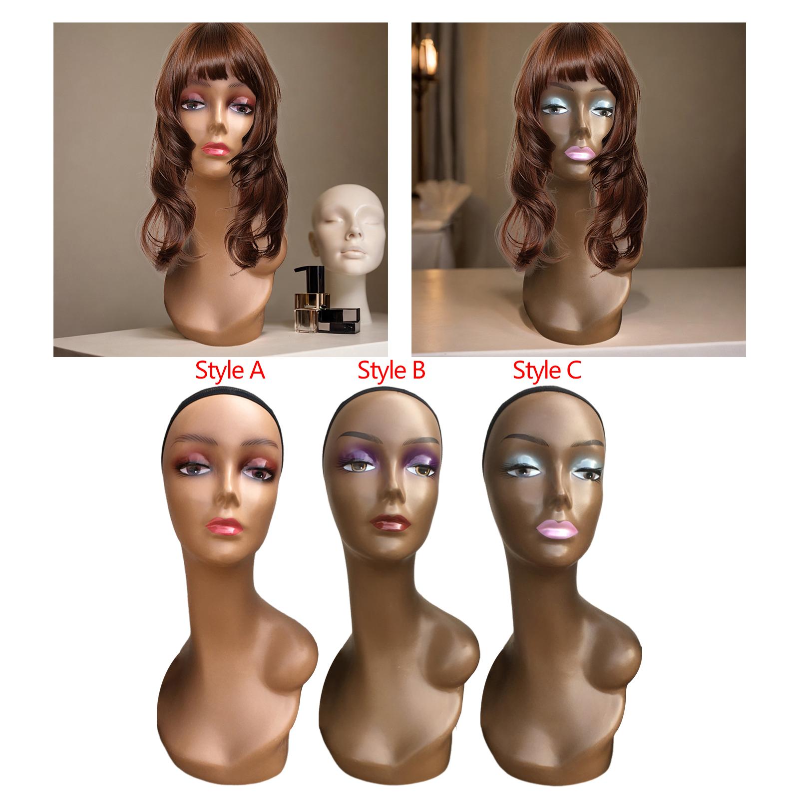 Women Accessories Display - Cabeça de manequim feminina com acessório