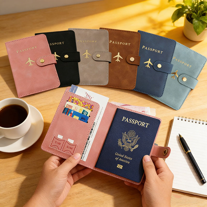 Women'S Accessories Wallet - Capa de Couro para Passaporte e