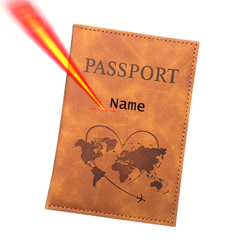 Women'S Accessories Wallet - Nome personalizado porta-passaporte carteira de viagem