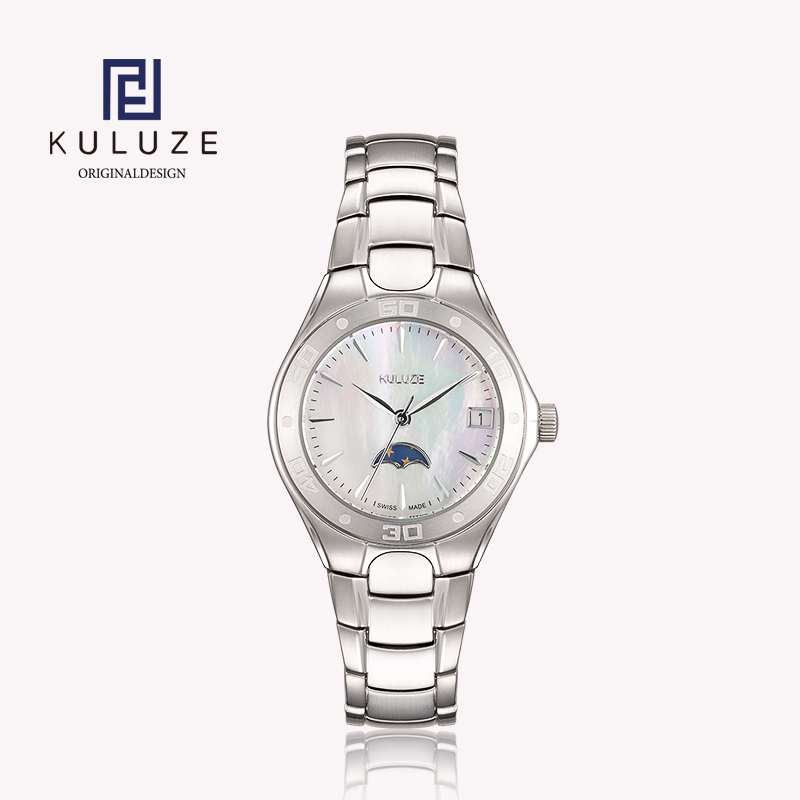 Women Accessories Display - KULUZE-Swiss Ronda 708 Quartz Watch para