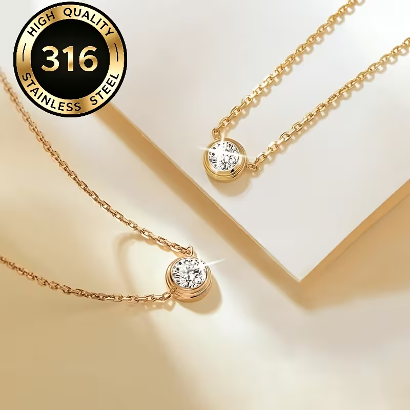 Colares Minimalistas Dourados  - Charm Necklace Dainty avaliação e preço