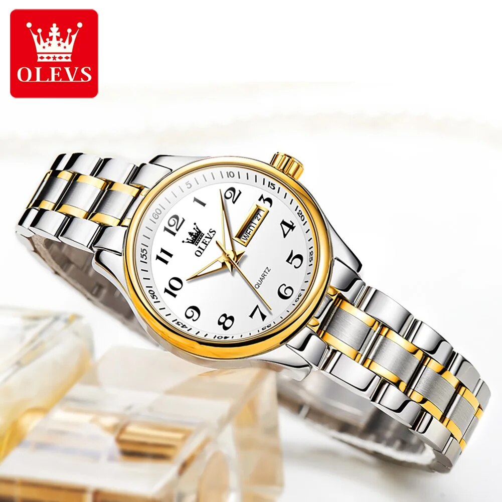 OLEVS 5567 Relógios Femininos  - Women Accessories Display avaliação e preço
