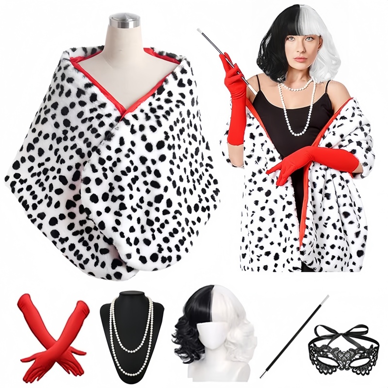 Feminino cruella deville curto - Women'S Accessories In The 1950S avaliação e preço