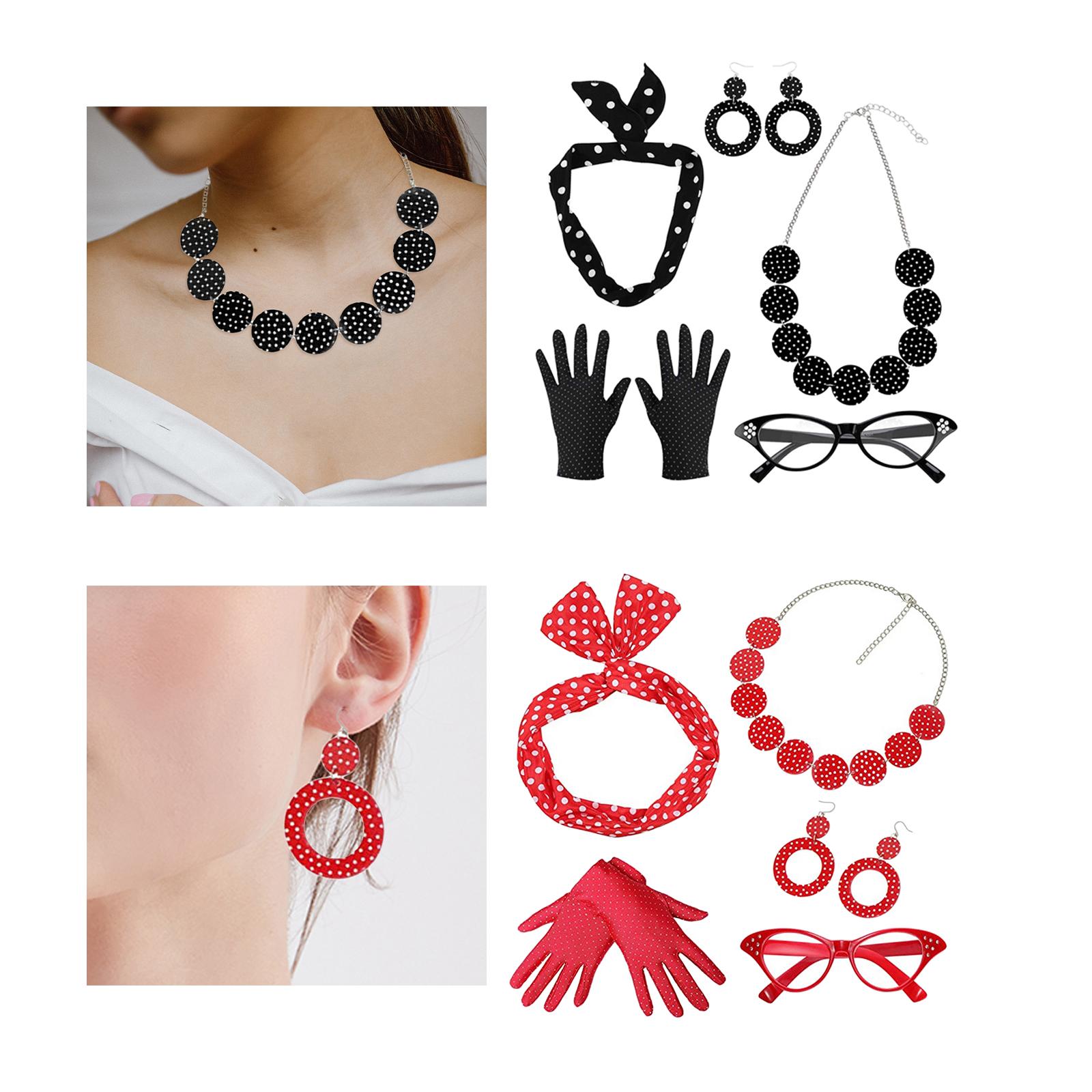 5 pacote 1950s conjunto de tra - Women'S Accessories In The 1950S avaliação e preço