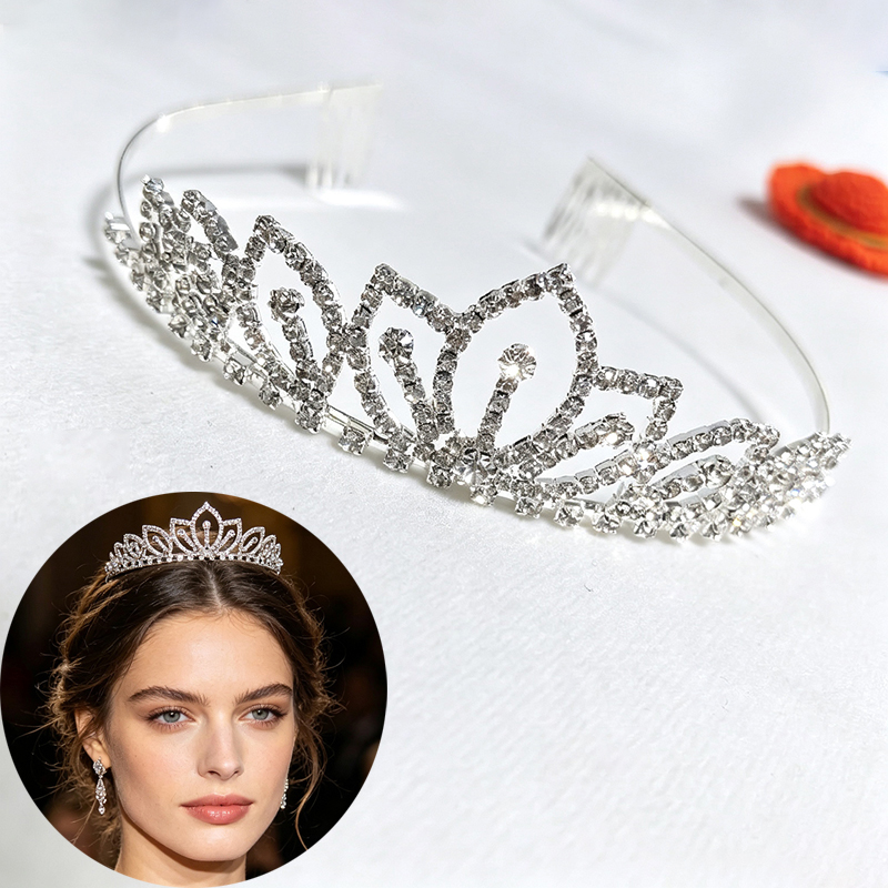 Tiara de Noiva com Coroa de St - Women Accessories To Gift avaliação e preço