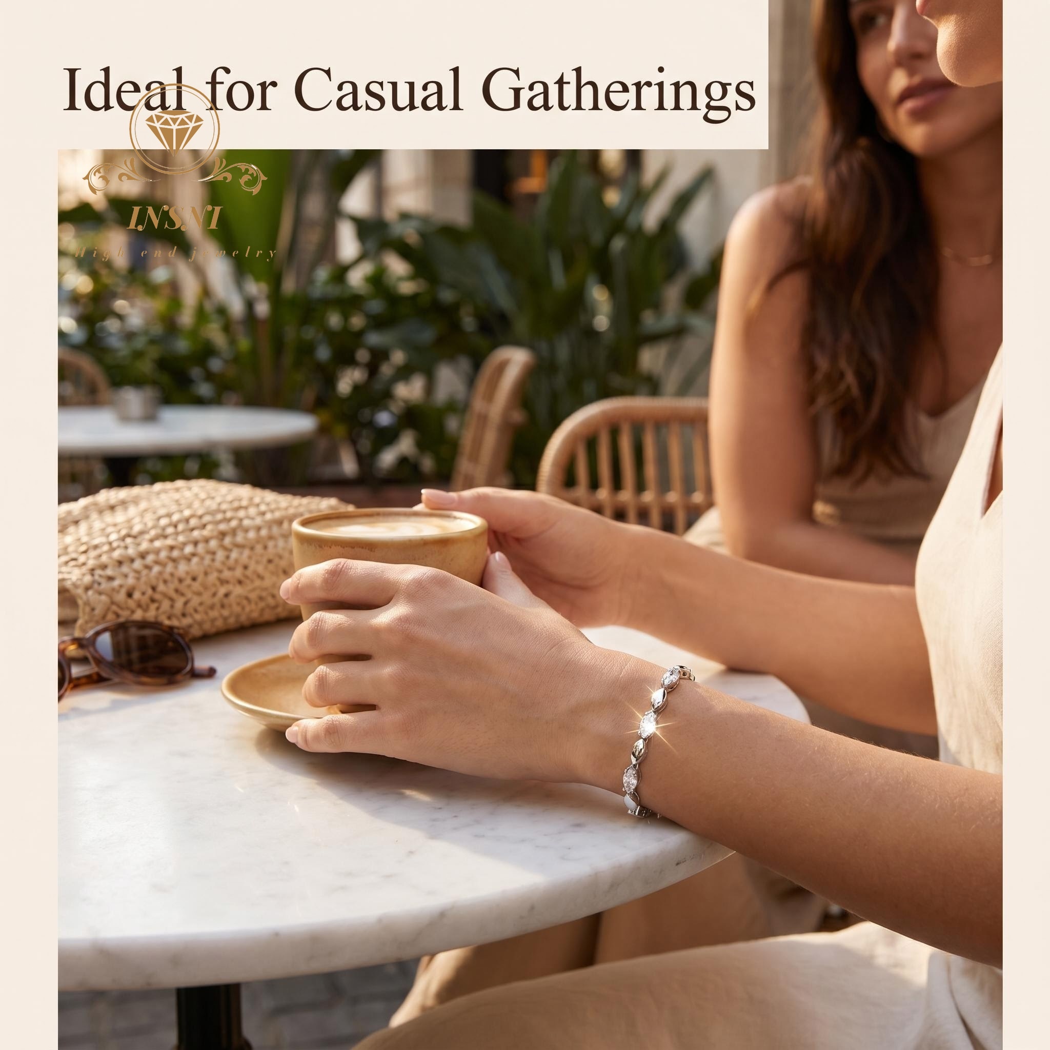 Pulseira Feminina de Moissanit - Women'S Affordable Accessories avaliação e preço