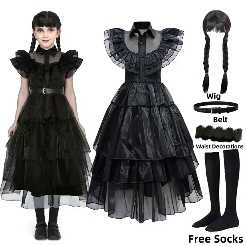 Vestido de Princesa Bruxa Negr - Women'S Clothing And Accessories avaliação e preço