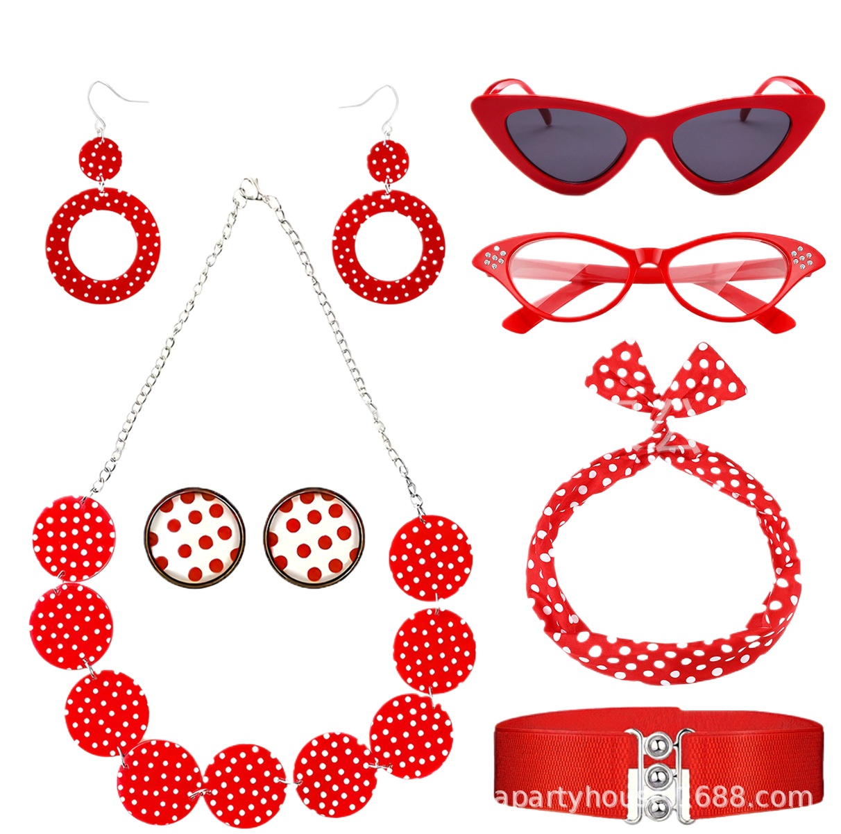 50s 80s disco festa traje aces - Women'S Accessories In The 1950S avaliação e preço