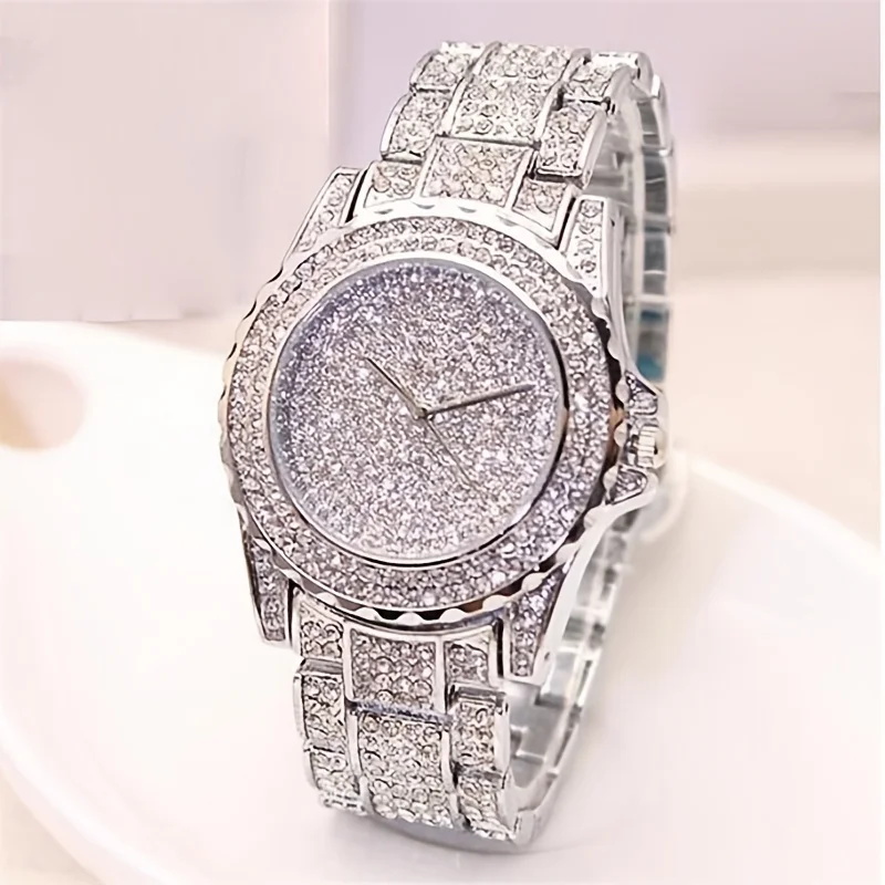 Moda cristal completo aço femi - Women Accessories Display avaliação e preço