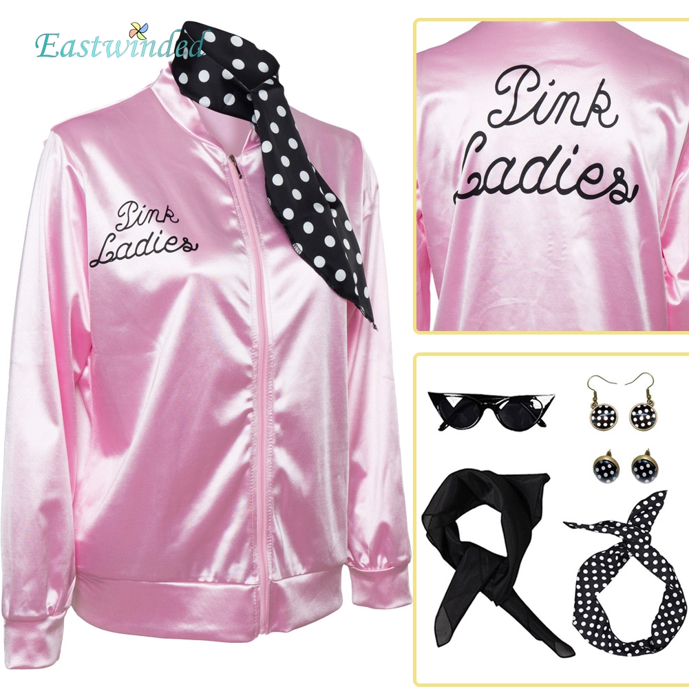 Camisa de Cosplay Pink Ladies  - Women'S Accessories In The 1950S avaliação e preço