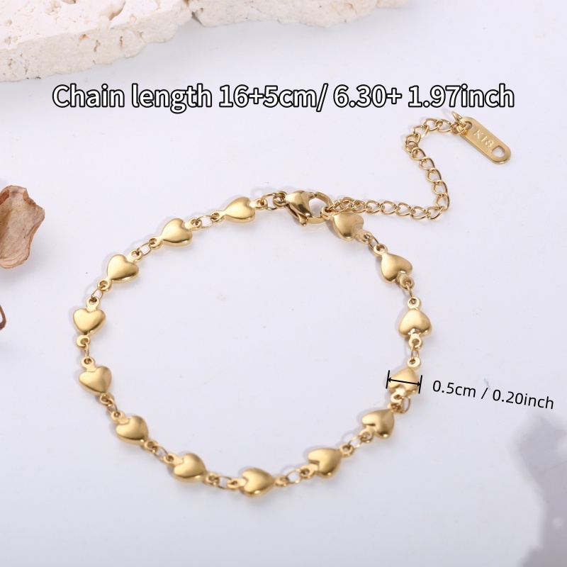 Pulseira de Aço Inoxidável com - Women'S Affordable Accessories avaliação e preço