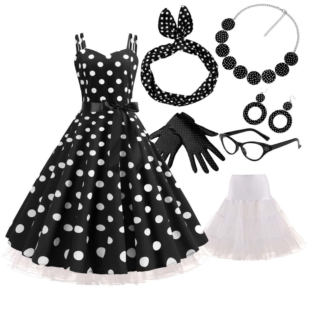 Conjunto de fantasia de carnav - Women'S Accessories In The 1950S avaliação e preço