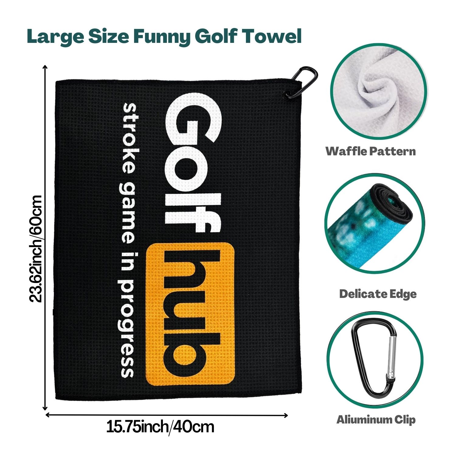 Toalha de golfe premium de mic - Women'S Golf Accessories avaliação e preço
