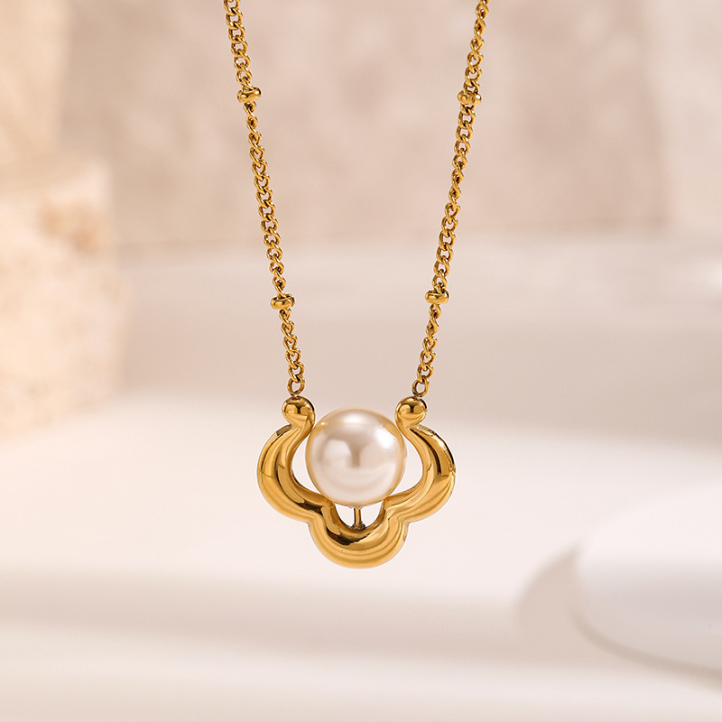 Colar de Pérolas com Pingente  - Charm Necklace Dainty avaliação e preço