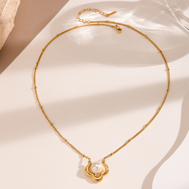Colar de Pérolas com Pingente  - Charm Necklace Dainty avaliação e preço