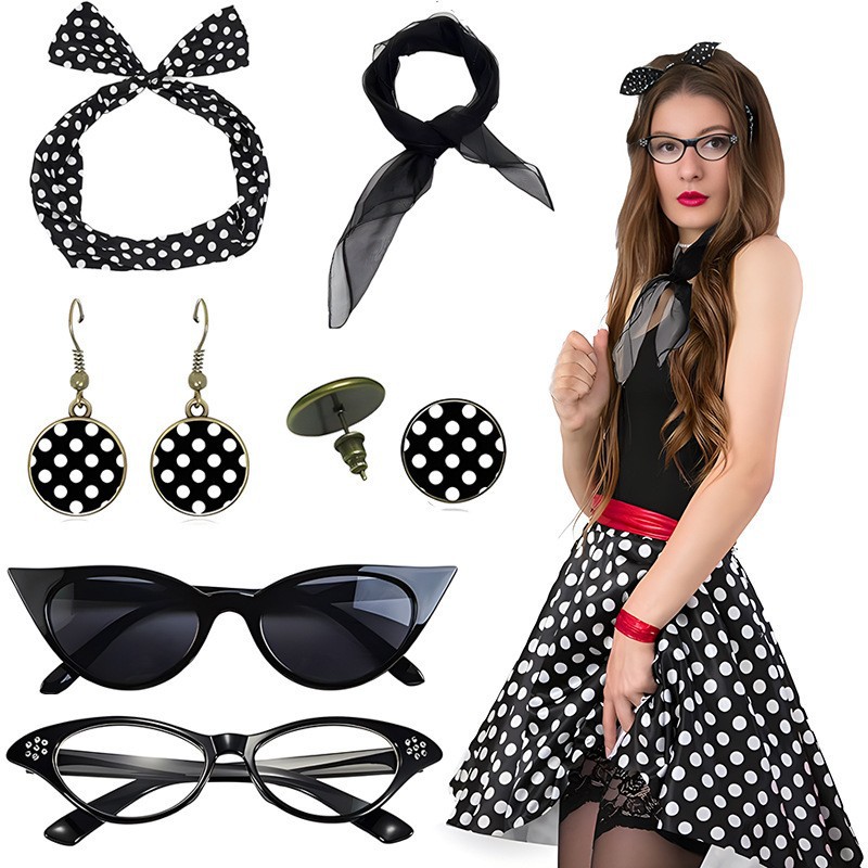 Conjunto de Acessórios para Fe - Women'S Accessories In The 1950S avaliação e preço